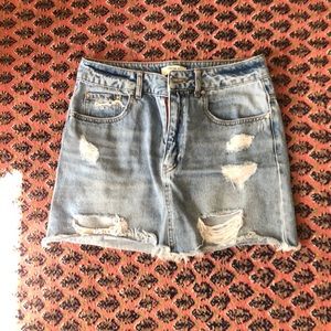 Denim skirt